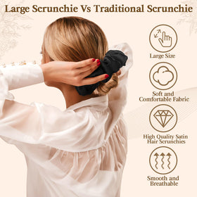 auroray gift box with scrunchies displayed, convenient present and storage option