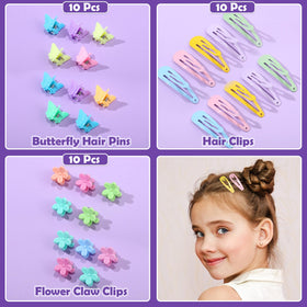 auroray hair loop tools and rat-tail comb for easy styling