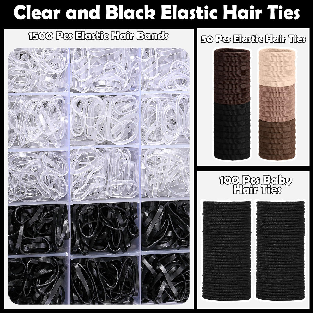 auroray styling tools layout with combs brushes and tail tools benefit: easier styling