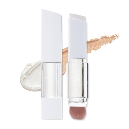 Aurovida front packaging showing 02 Light Natural shade and compact design for travel