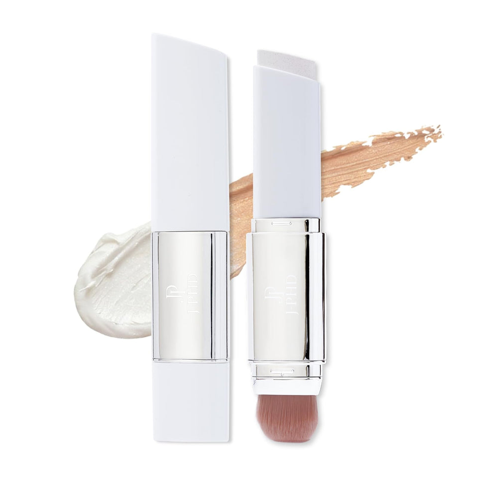 Aurovida front packaging showing stick and brush, easy travel application benefit