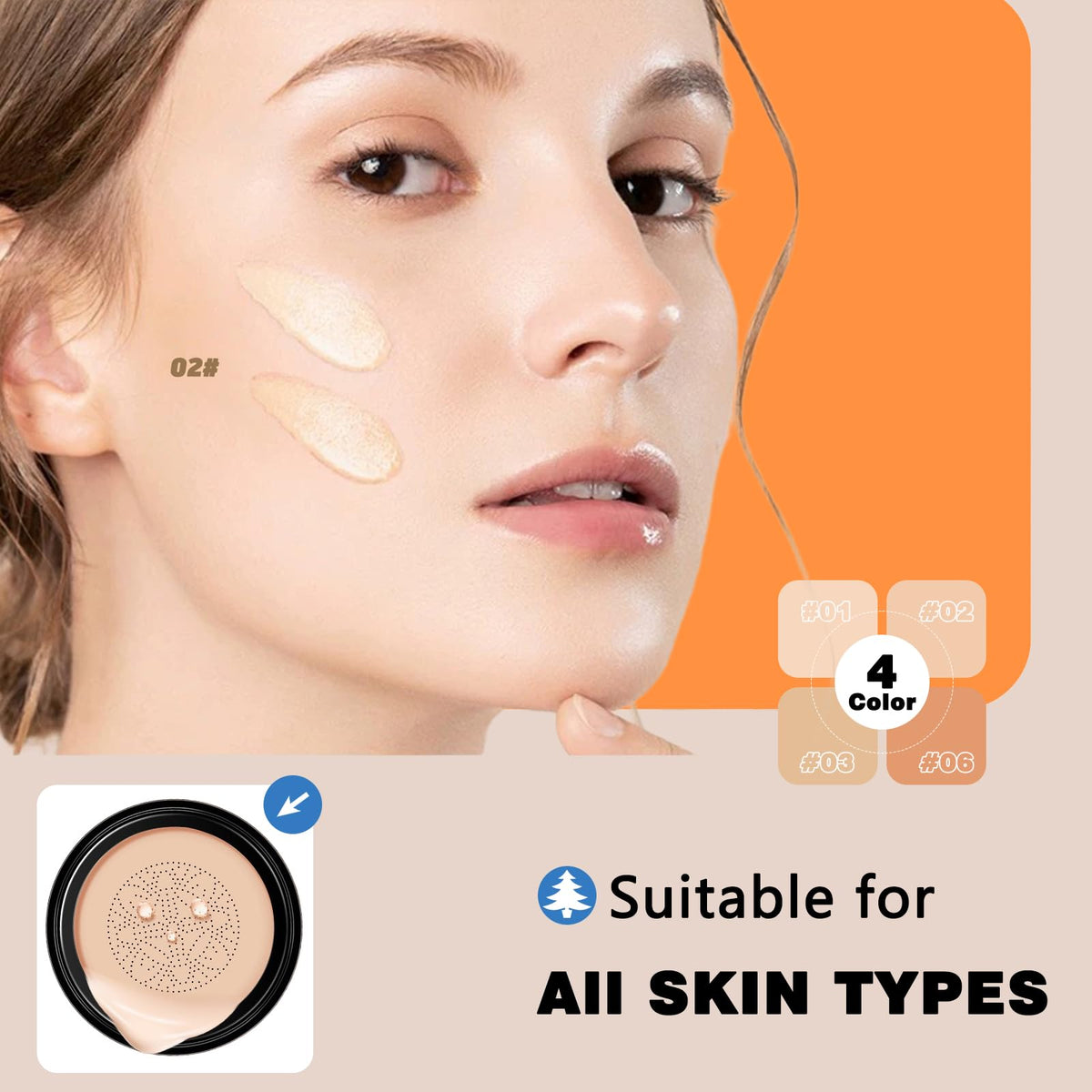 aurovida cream texture close-up displaying smooth hydration benefit