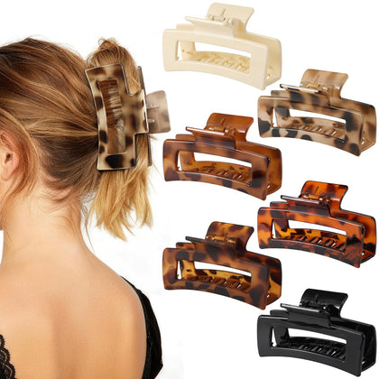 Auseibeely front view showing tortoise shell clip and fashion benefit
