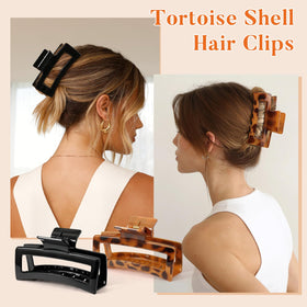 Auseibeely holding thick curly hair demonstrating firm, non-slip grip