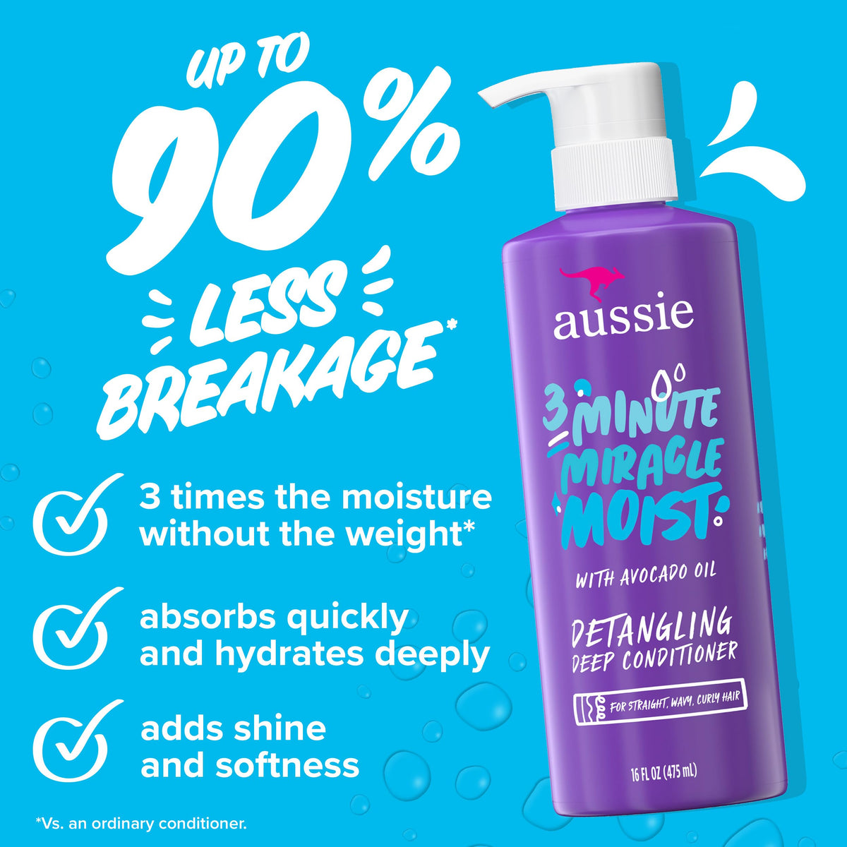 Aussie 3 Minute Miracle tube open ready for quick treatment