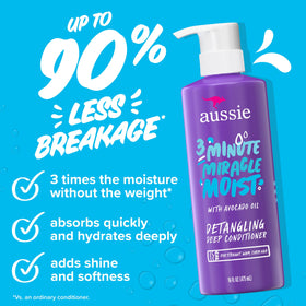Aussie 3 Minute Miracle tube open ready for quick treatment