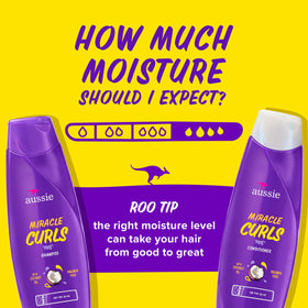 Aussie curl refresher gel dispensed from pump for lightweight hold