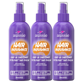 Aussie front bottle showing label and benefit of frizz control