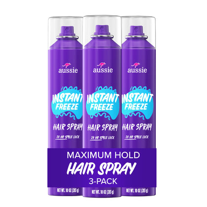 Aussie front packaging showing bold logo and product name for easy recognition