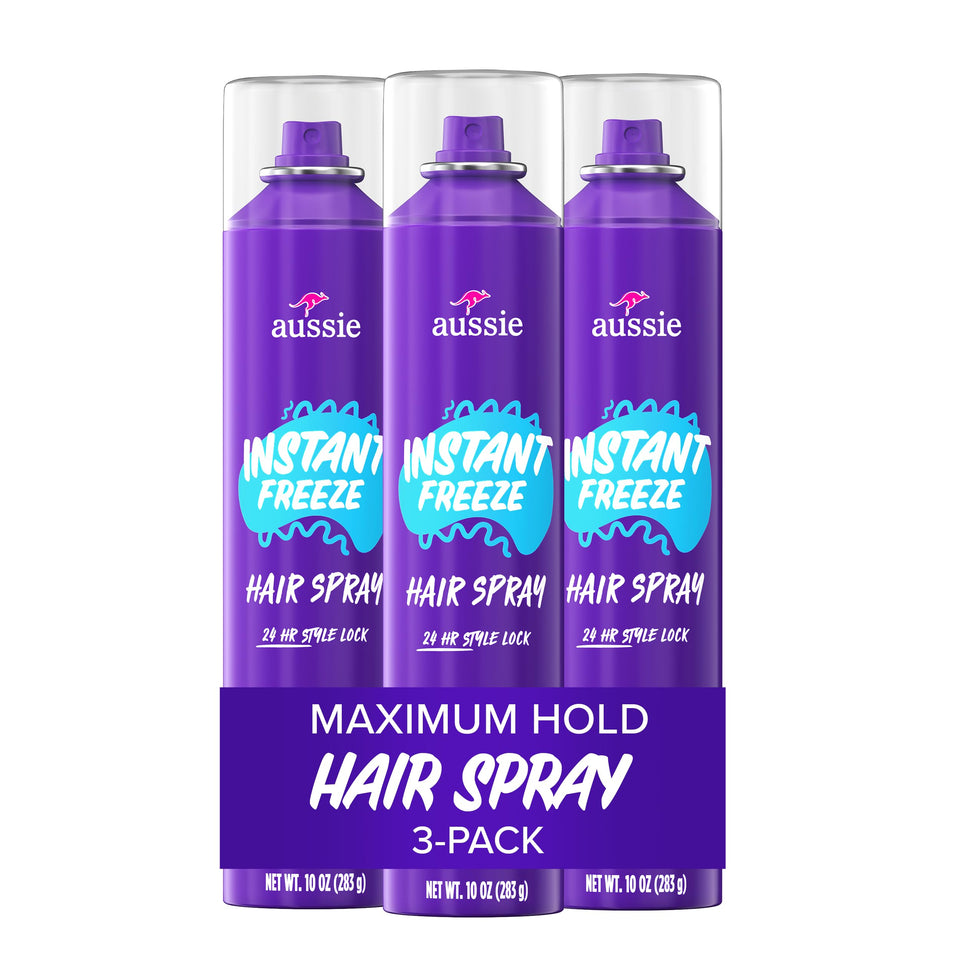 Aussie front packaging showing bold logo and product name for easy recognition