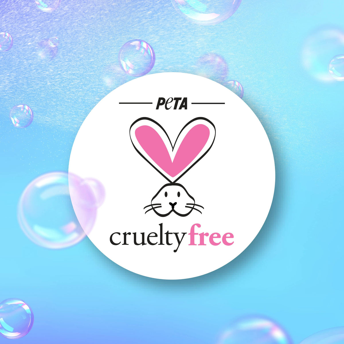 Ingredient and certification label on Aussie can showing cruelty-free claim