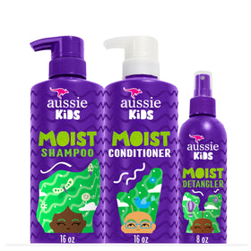 Aussie kids front packaging bundle showing full set and friendly design