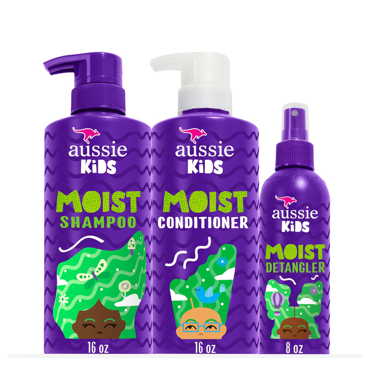 Aussie kids front packaging bundle showing full set and friendly design
