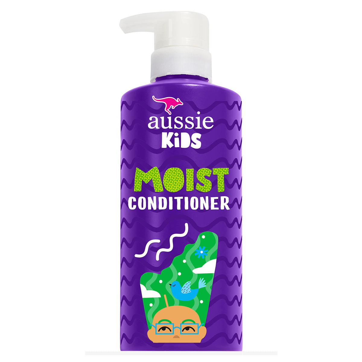Aussie front packaging showing bottle and tropical design, easy identification