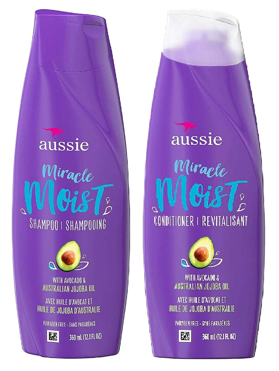 Aussie front packaging showing set and hydration benefits