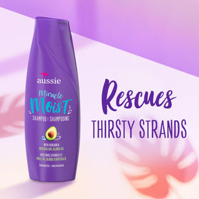 Aussie shampoo lather closeup showing gentle cleansing action