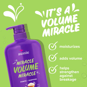 Aussie shampoo foam texture demonstrating gentle cleanse