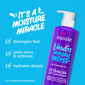 Aussie cream texture close-up showing rich formula for deep hydration