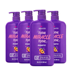 Aussie bottle front packaging showing label and size, easy identification benefit