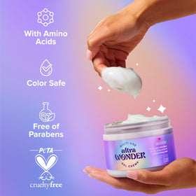Aussie used to create a sleek slick‑back offering smooth hold and shine