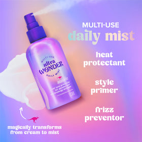 Aussie mist spraying from nozzle demonstrating easy application and coverage