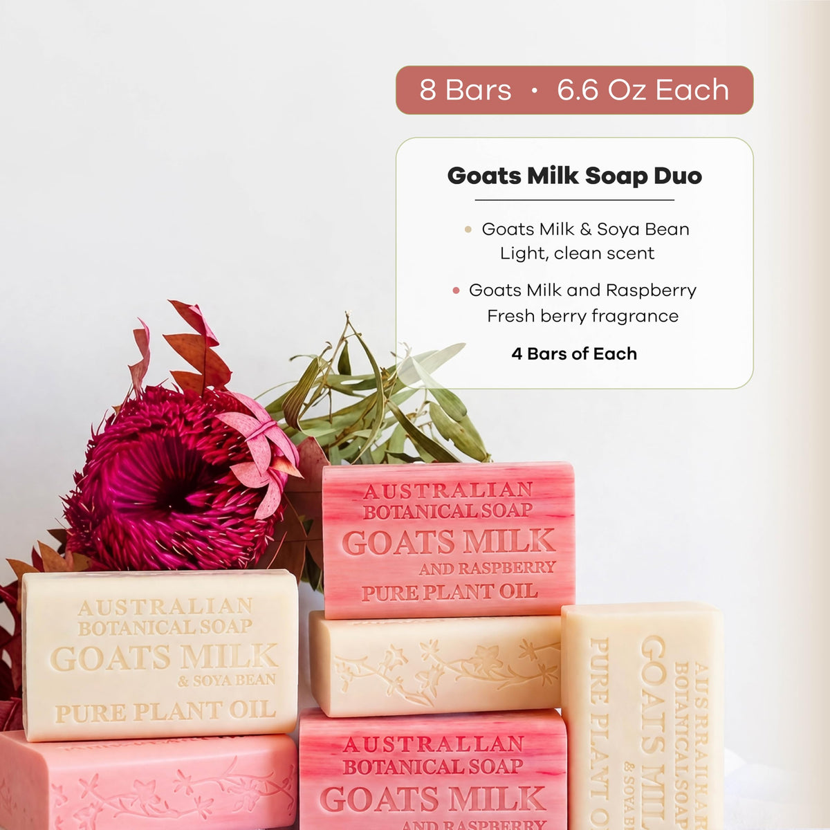 Australian Botanical Soap close-up texture revealing triple-milled creaminess