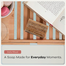 Australian Botanical Soap cocoa butter and shea butter ingredients representing moisturizing benefits