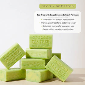 Australian Botanical Soap creamy lather texture demonstrating rich foam benefit