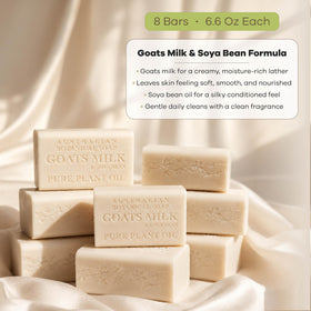 Australian Botanical Soap creamy lather in hand demonstrating moisturizing foam