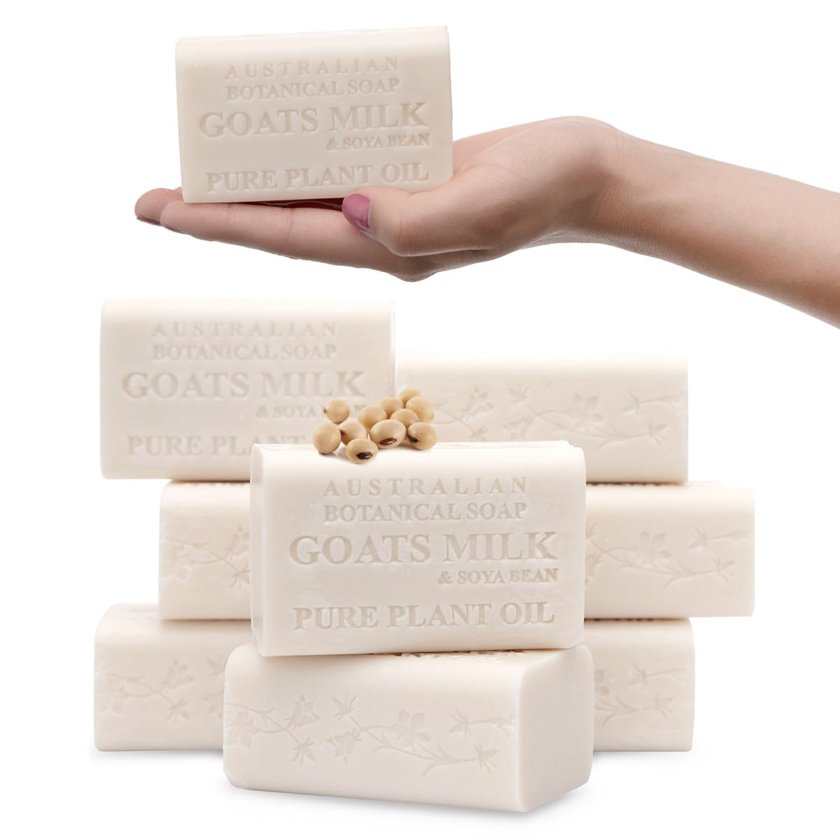 Australian Botanical Soap front packaging showing eight bars and brand clarity