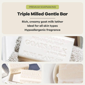 Australian Botanical Soap label and ingredients panel highlighting natural formula