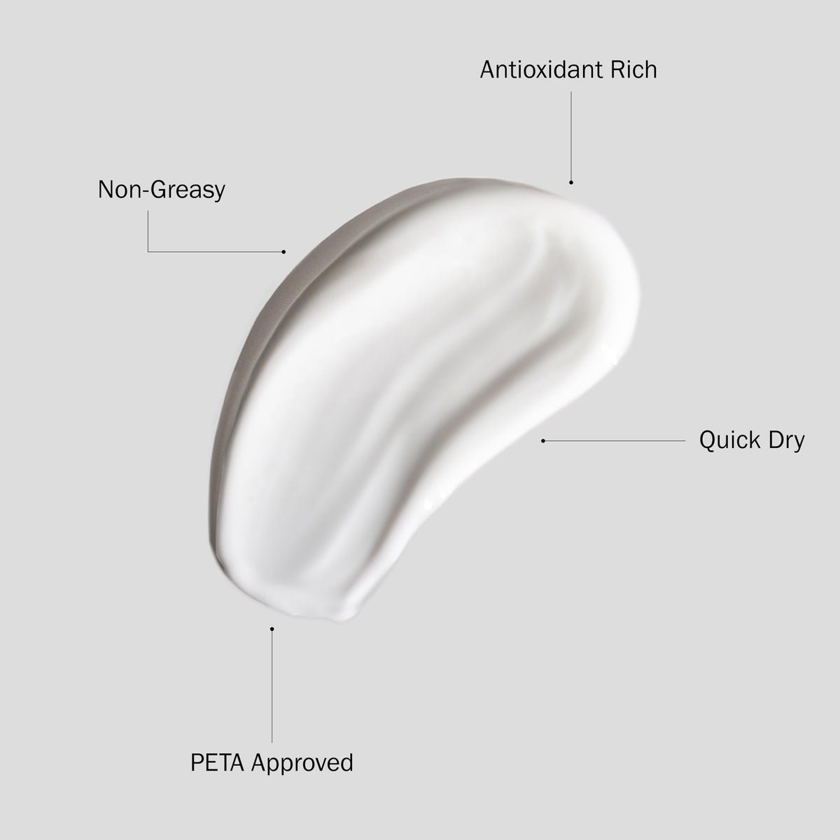 Australian Gold lotion texture close-up showing fast-absorbing finish