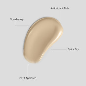 Australian Gold close-up of lotion texture on fingertip, moisturizing quick-dry benefit