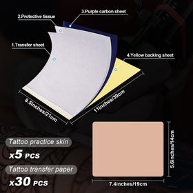 Autdor transfer paper layers close-up showing four-layer stencil clarity benefit