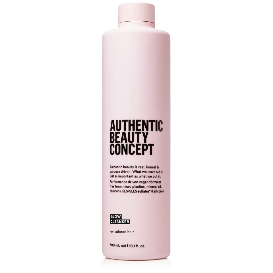 Authentic Beauty Concept front bottle view showing clean design and color protection