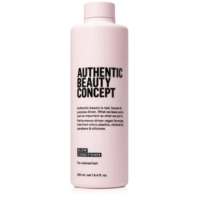 Authentic Beauty Concept bottle front view showing clean packaging and color-care benefit