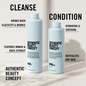 Authentic Beauty Concept cap and dispenser close-up for precise application benefit