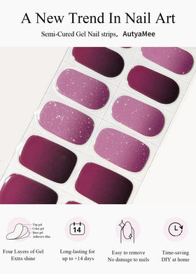 AutyaMee kit with file, wooden stick, and prep pads for easy at-home application