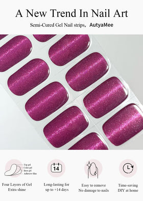 AutyaMee application tools with file, stick and prep pads for smoother application