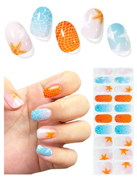 AutyaMee front packaging showing Blue Ocean gel strips and benefits