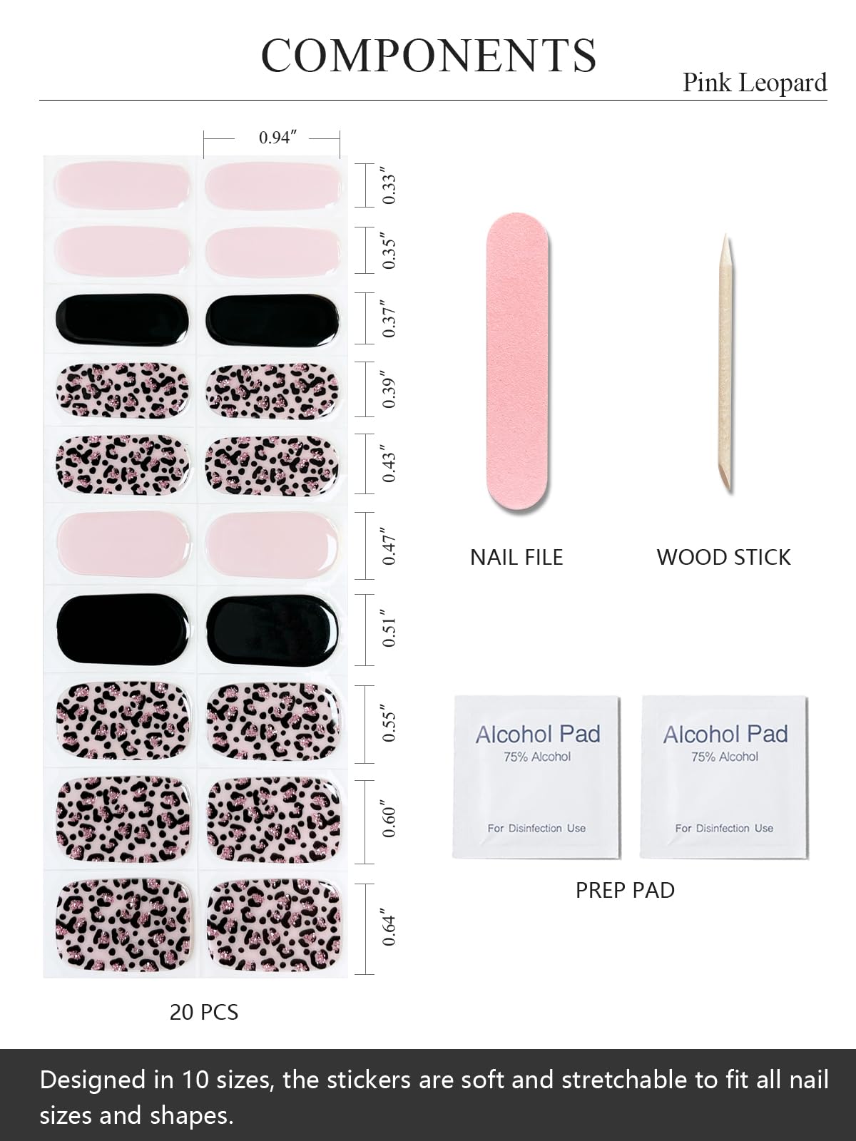 AutyaMee strip held in hand showing scale and easy size selection benefit