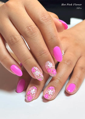 AutyaMee close-up of floral gel strip texture highlighting vibrant pattern and flexibility