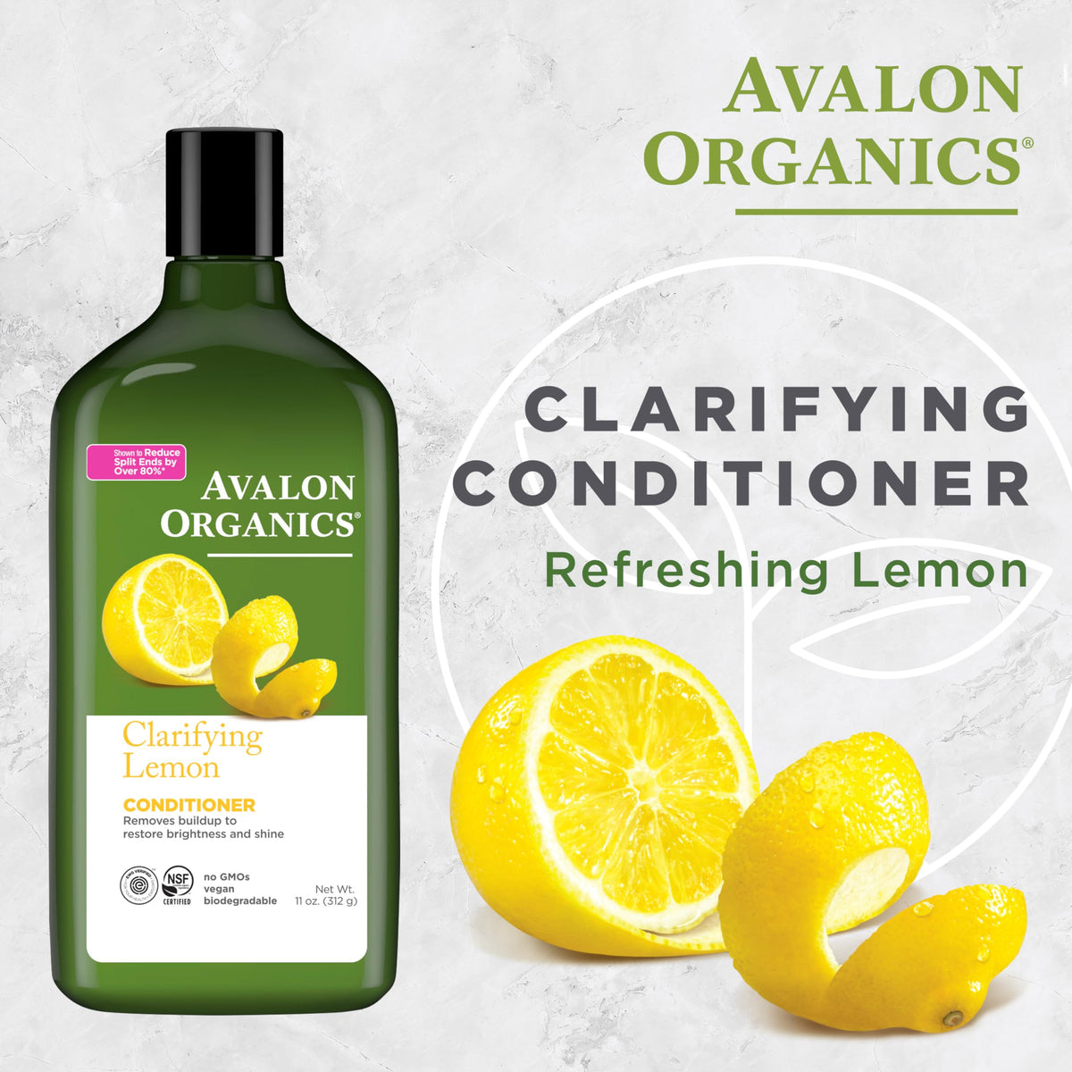 Avalon Organics bottle cap and nozzle close-up demonstrating easy dispensing