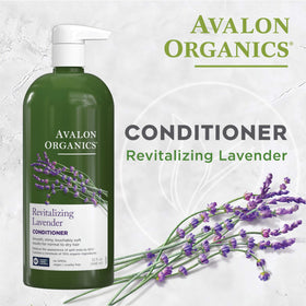 Avalon Organics conditioner being applied in shower for nourishment and improved manageability