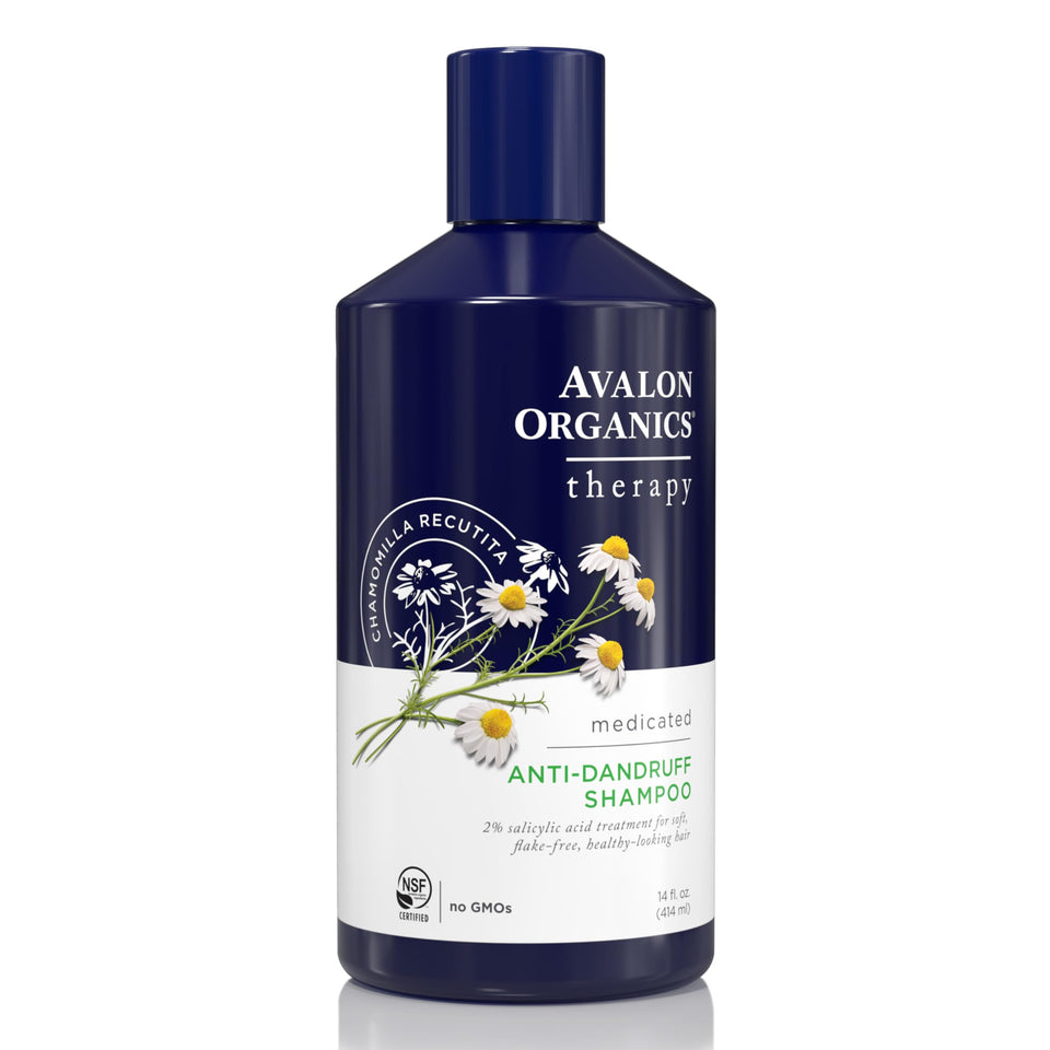 Avalon Organics front packaging showing bottle and branding for clear product ID and trust