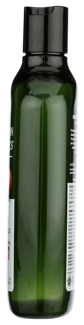 Avalon Organics label closeup showing ingredients and transparency benefit