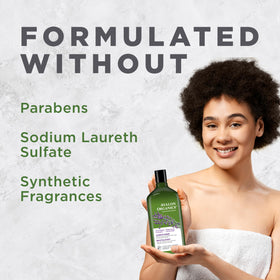 Avalon Organics conditioner paired with matching shampoo to show coordinated routine