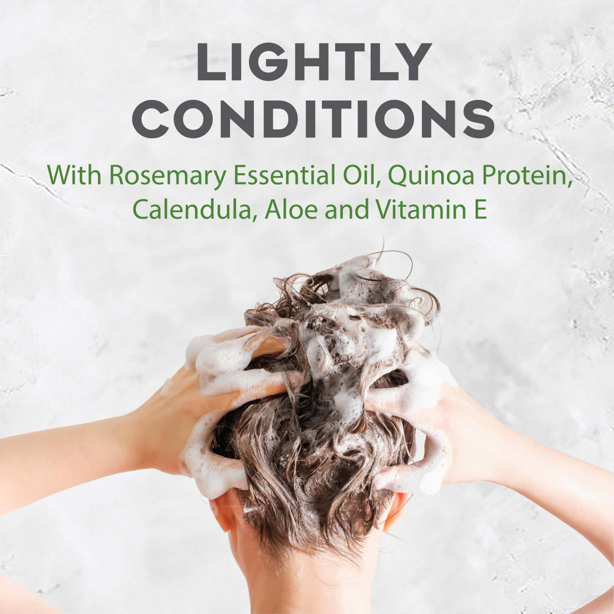 Avalon Organics 11 oz bottle next to common items for clear size comparison and portability