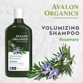 Avalon Organics shampoo texture being poured to show lightweight, non-greasy feel
