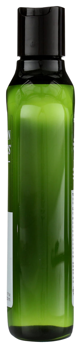 Avalon Organics 11 oz bottle in hand showing true size and scale